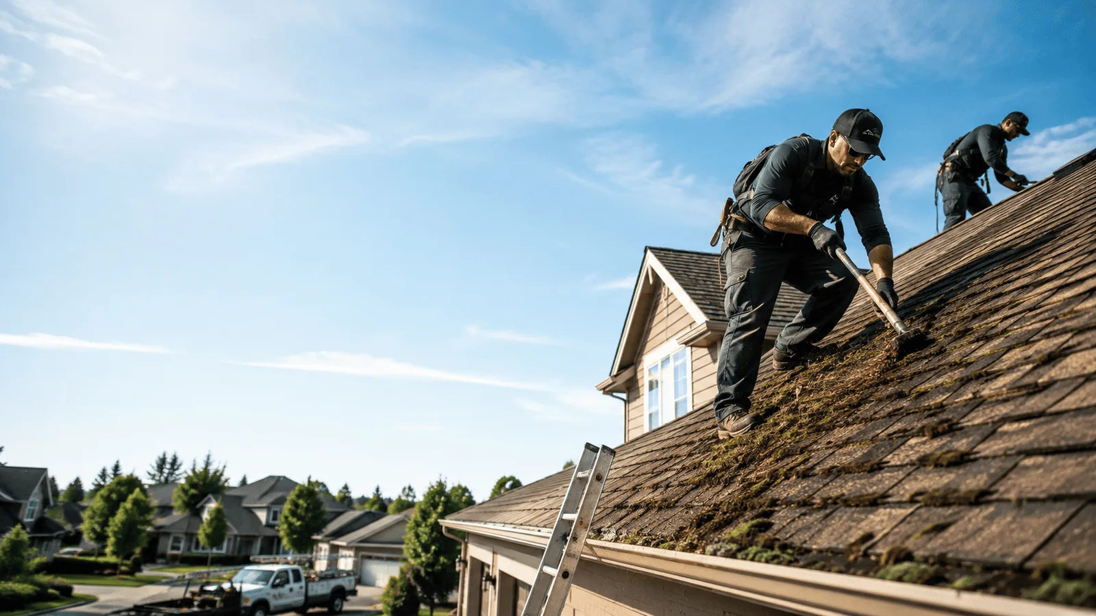 Roof Moss Removal in Blanchard, ND near me
